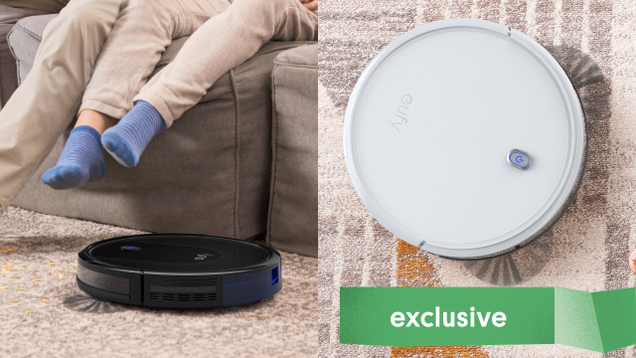 Eufy RoboVac 30C Wi-Fi Robotic Vacuum | $210 | Amazon | Clip the $20 coupon and use code KINJA30CEufy RoboVac 30 Robotic Vacuum | $200 | AmazonEufy RoboVac 11s Robotic Vacuum (White) | $170 | Amazon | Promo code KINJA11SEufy RoboVac 11s Robotic Vacuum (Black) | $170 | Amazon | Promo code KINJA11S